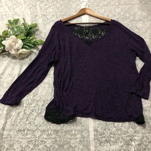 Purple Lane Bryant Top